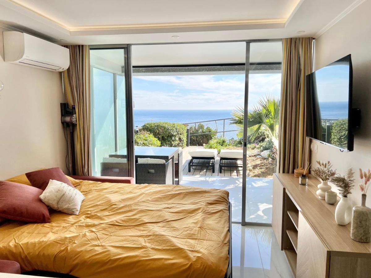 Luxueux Appartement - Vue Mer - Piscine - Free Parking - Monaco カップダイユ エクステリア 写真