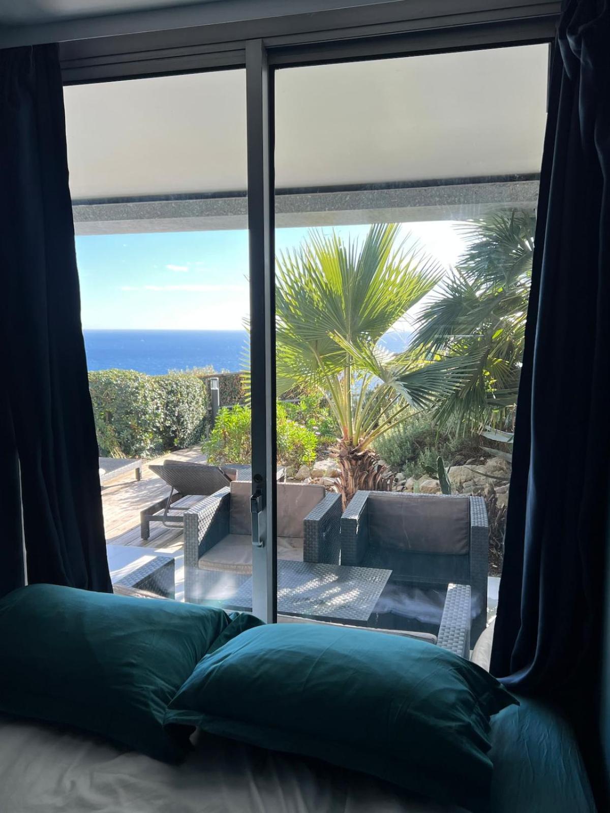 Luxueux Appartement - Vue Mer - Piscine - Free Parking - Monaco カップダイユ エクステリア 写真
