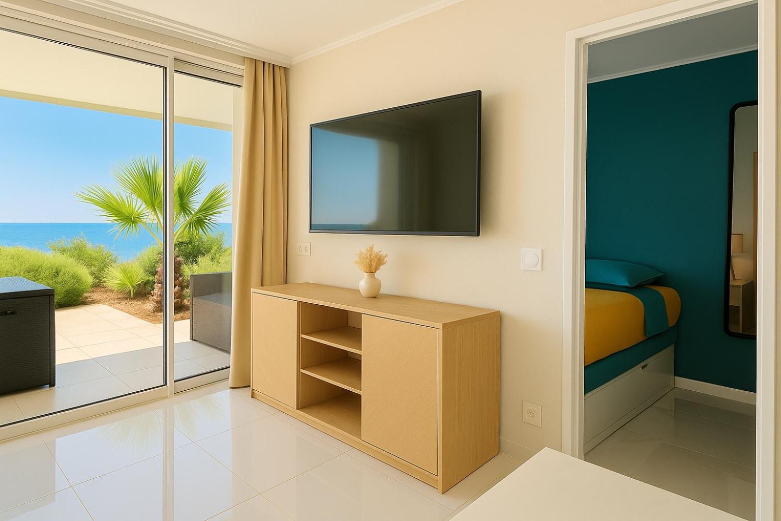 Luxueux Appartement - Vue Mer - Piscine - Free Parking - Monaco カップダイユ エクステリア 写真